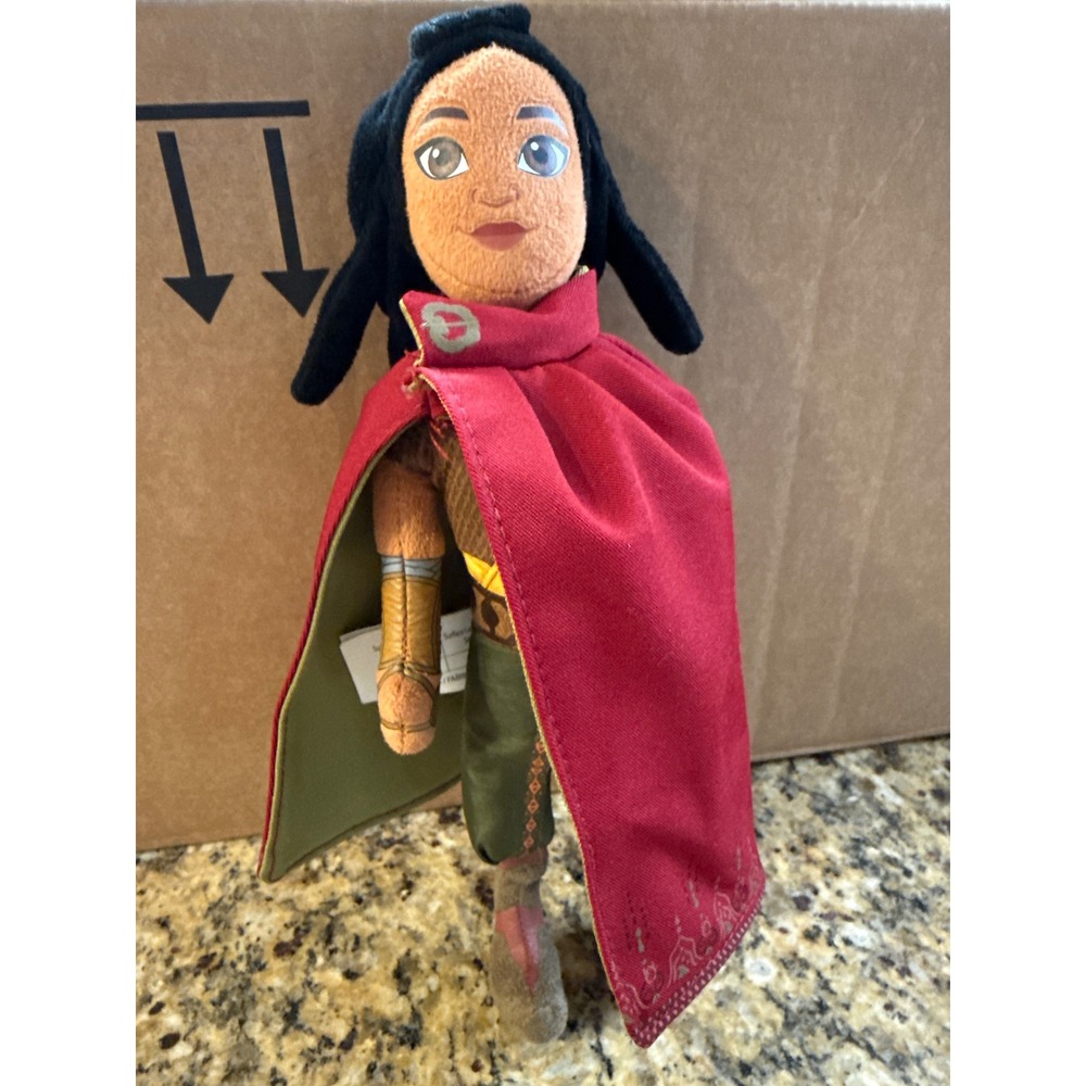 Disney Raya and the Last Dragon Raya Plush Doll 10 Inch Just Play Warrior Cape